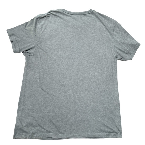 Fox Y2K Premium Gray V-Neck T-Shirt - Picture 3 of 5